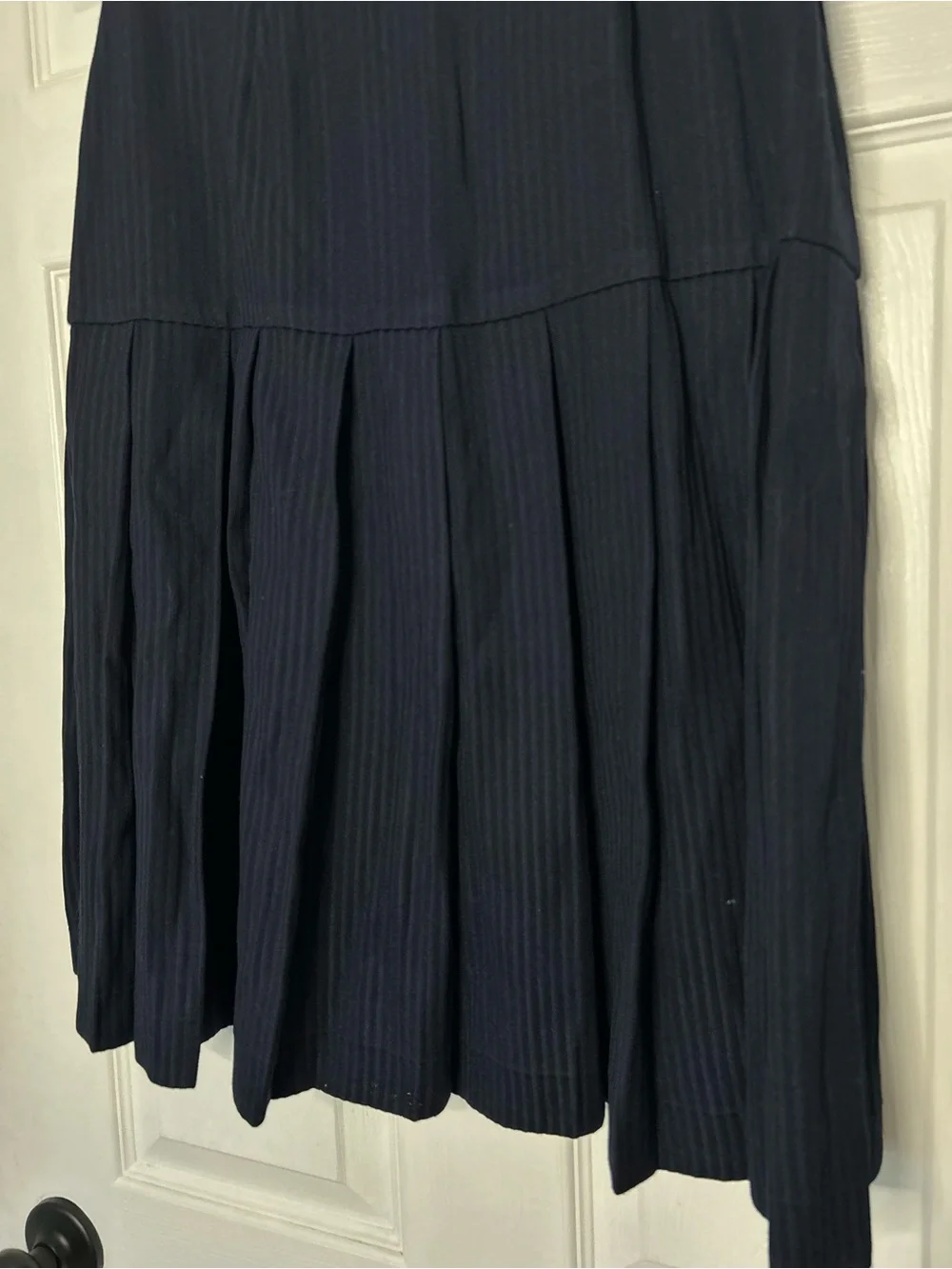 Christian Dior Vintage Striped Blazer Skirt Set